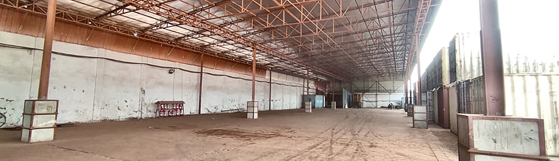 Inside the 50,000 sft CCTCL export cargo warehouse